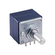 Image of ALPS 402178 RK27112 Potentiometer Dustproof Detent 50kΩ Stereo