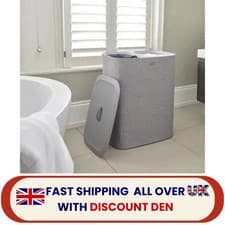 Image of Joseph Tota Laundry Basket - Grey (90L) BRAND NEW