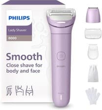 Image of Philips Series 8000 Cordless Women's Razor with 5 Accessories Exfoliating