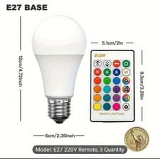 Image of TP-Link LB130 LED WiFi Colour Changing E27 Screw Lightbulb