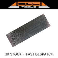 Image of 200 x 2.5mm Black Cable Ties Nylon Zip Ties Pack of 100
