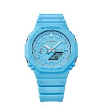 Image of Casio GA-2100-2A2ER G-Shock Tone-on-Tone Blue Watch