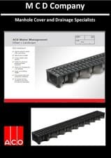 Image of Aco Hexdrain Drainage channels & fittings - Aco 19310 - Rated A15 - MCD Company
