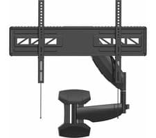 Image of Sandstrom SFMGL23 Full Motion 55-75" TV Bracket - Easy-Glide Wall Mount