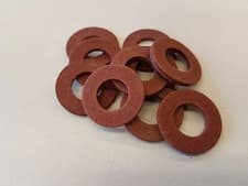 Image of FIBRE WASHERS RED METRIC, Various Qty