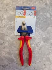 Image of Knipex 03 08 180 VDE Insulated Combination Pliers 180mm 31918