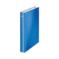 Image of Leitz WOW Ring Binder 2 D-Ring 25mm A4 Blue (Pack of 10) 42410036