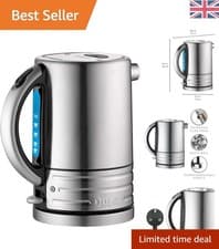 Image of Dualit Architect Kettle 1.5L - Quick Boil, Interchangeable Panels, Modern Design