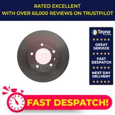 Image of 2x Brake Discs Pair Solid fits VAUXHALL MOVANO B 2.3D Rear 2010 on 305mm Set New