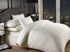 Image of Duvet Set Stripe 70% Cotton Quilt Cover with Pillow Cases - Grosvenor