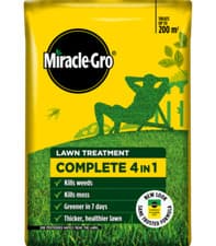 Image of Miracle-Gro Evergreen Complete 4-in-1 7KG 200 m2, Lawn Food, Weed & Moss