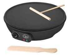 Image of Quest Electric Pancake Maker & Crepe Maker Extra Large Cooking Surface Non Stick