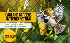 Image of 10m Garden Netting Heavy Duty 20mm Mesh Knotted Anit Bird Pond Fruit Cage Net