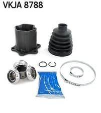 Image of Wheel Drive Shaft Joint Kit SKF VKJA 8788 Fits Audi Seat Skoda VW A3 Altea