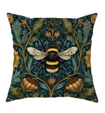 Image of Beautiful Printed BEE Cushion Covers Bees Honeybee Decorative cushions