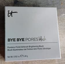 Image of It Cosmetics Bye Bye Pores Blush Sweet Cheeks (Warm Peachy Pink) 0.192 oz New