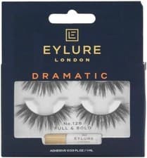 Image of EYLURE DRAMATIC FALSE EYE LASHES WITH ADHESIVE TWIN PACK - FULL & BOLD 126