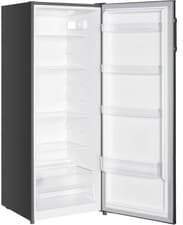 Image of Tall Freestanding Larder Fridge 240L Inox Finish, Reversible Door, Auto Defrost