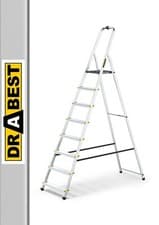 Image of ALUMINIUM PLATFORM STEP - 8 TREAD EN131 PRO 150KG
