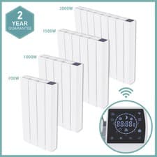 Image of Ceramic Core Electric Radiator Wall Mounted Portable Heater Smart WIFI Timer
