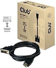 Image of Club 3D CAC-1210 Cable DVI Male to HDMI Male 1.4 2 m Black