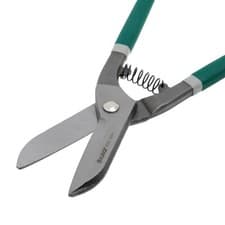 Image of HUAQI 10" Tin Snips Straight Cut Sheet Metal Aviation Shears Scissor Heavy Duty