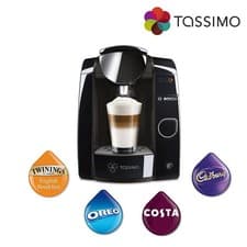 Image of Tassimo Joy Costa Coffee Hot Drinks Machine 1.4L 1300W Black TAS4502NGB Bosch
