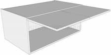 Image of High Quality  Kitchen Unit Bridging Carcass 150mm - 1200mm ASSEMBLED
