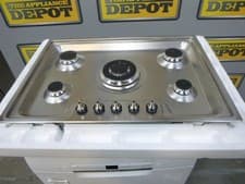 Image of Smeg Gas Hob Stainless Steel PGF75-4 72cm 5 Burner A+ Graded (CH-3573)