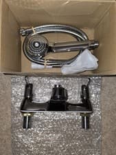 Image of Bristan VAL2 BSM C CD Lever Bath Shower Mixer w Ceramic Disc Valves Chrome