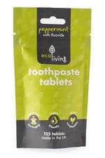Image of Fluoride Toothpaste 125 Tablets (Ecoliving)