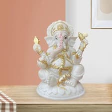 Image of Ganesh Figurines Religious Buddha Sculpture Hindu Elephant