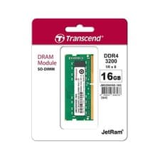 Image of Transcend DDR4 DRAM Module (JetRam) 3200 Mbps 16GB (JM3200HSB-16G) 16GB_SODIMM(1