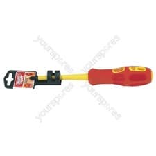 Image of Draper Expert VDE Approved Fully Insulated Cross Slot Screwdriver, No.2 x 100mm