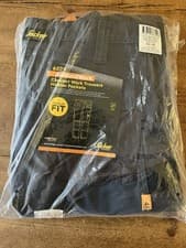 Image of Snickers 6224 Canvas+ W33 L32 Grey Trouser Holster Pockets Allroundwork