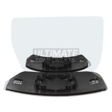 Image of Lower Wing Mirror Glass Fits Iveco Daily 2006-2014 Convex Heated Passenger Side