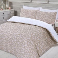 Image of NightComfort Classic Style Floral Printed Duvet Cover Set with Pillowcases