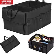 Image of Car Boot Organiser Foldable Portable Heavy Duty Tidy Car Storage Organiser UK