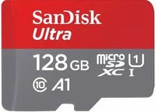 Image of SanDisk 128GB Ultra Class 10 100MB/s Micro SD SDHC SDXC Memory Card U1