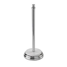 Image of Showerdrape Opera White/Chrome Freestanding Spare Toilet Roll Holder