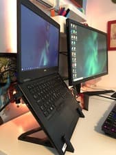 Image of Laptop Stands Use Laptop As 2nd Monitor