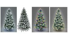 Image of Snow Covered Christmas Tree Luxury Lapland Fir Snowy Bushy Tree - 4ft to 10ft!