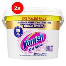 Image of Vanish Gold Oxi Action Stain Remover Whitening Booster Powder For Whites 4.8kg