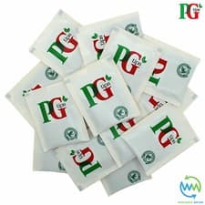 Image of PG TIPS Tea Bags SACHETS Individual ENVELOPED Tagged Bag 100% BLACK Classic Pack