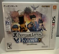 Image of Professor Layton vs. Phoenix Wright Ace Attorney (Nintendo 3DS, 2014) Brand New
