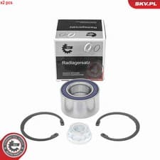 Image of X2 PCS FRONT AXLE BOTH SIDES L&R FITS SEAT WHEEL BEARING KIT 85SKV057 ESEN SKV