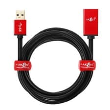 Image of JuicEBitz® A Male to A Female USB 3.0 Extension Cable Data Charger Transfer Lead