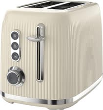 Image of Breville Bold 2 Slice Toaster with High-Lift & Wide Slots | Cream & Silver Chrom