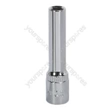 Image of Sealey Premier Fully Polished Deep Socket 1/4"Sq Drive 5.5mm