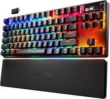 Image of SteelSeries Apex Pro TKL Wireless Mechanical Gaming Keyboard–World’s Fastest